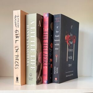 Set of Four sad Fiction Books